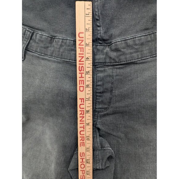 Sonoma Goods For Life Overalls Womens 2XL Maternity Black Gray Stretch Denim - Picture 8 of 16